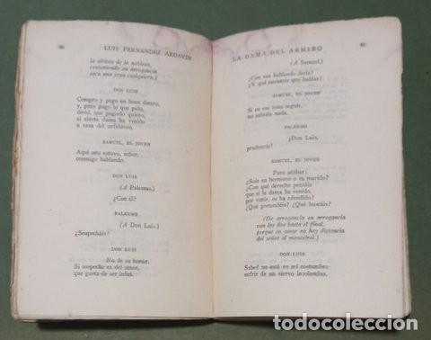 Libros antiguos: FERNANDEZ ARDAVIN, Luis: LA DAMA DEL ARMI&Ntilde;O - Foto 2