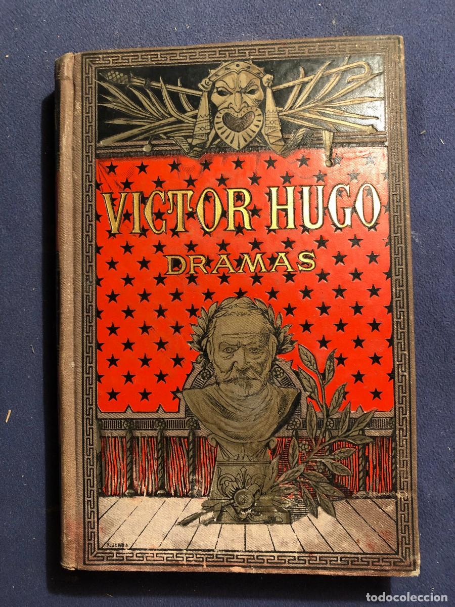 Libros antiguos: VICTOR HUGO: - DRAMAS - (1884) - Foto 1