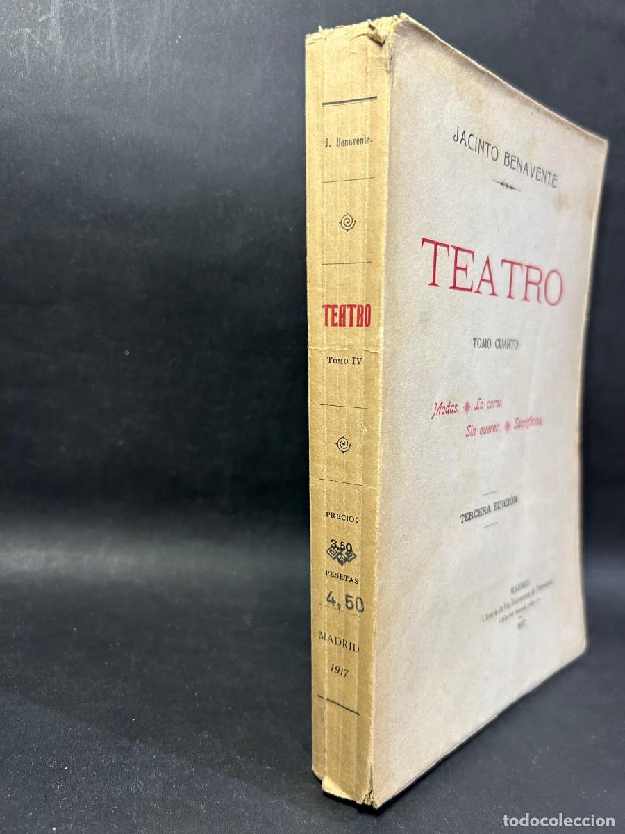 Libros antiguos: JACINTO BENAVENTE - TEATRO - 1917 - Foto 2