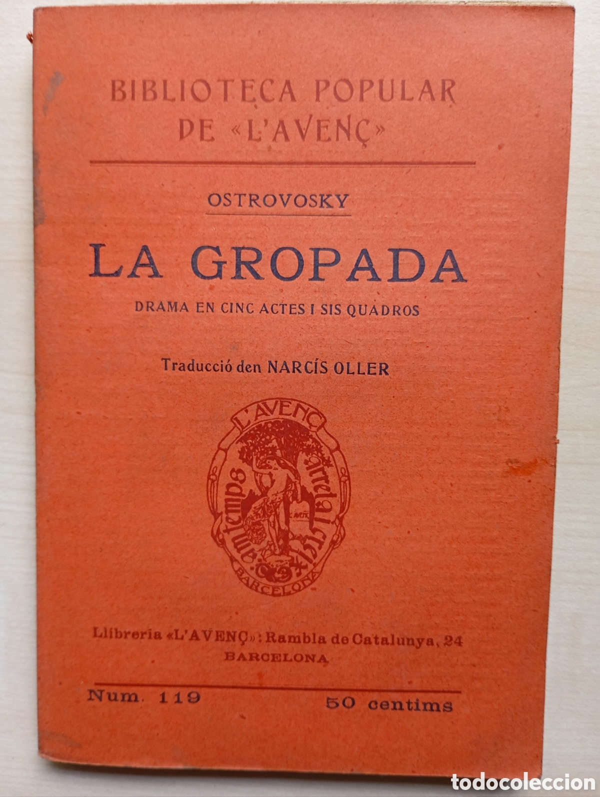 Libros antiguos: Ostrovosky, La gropada - Foto 1