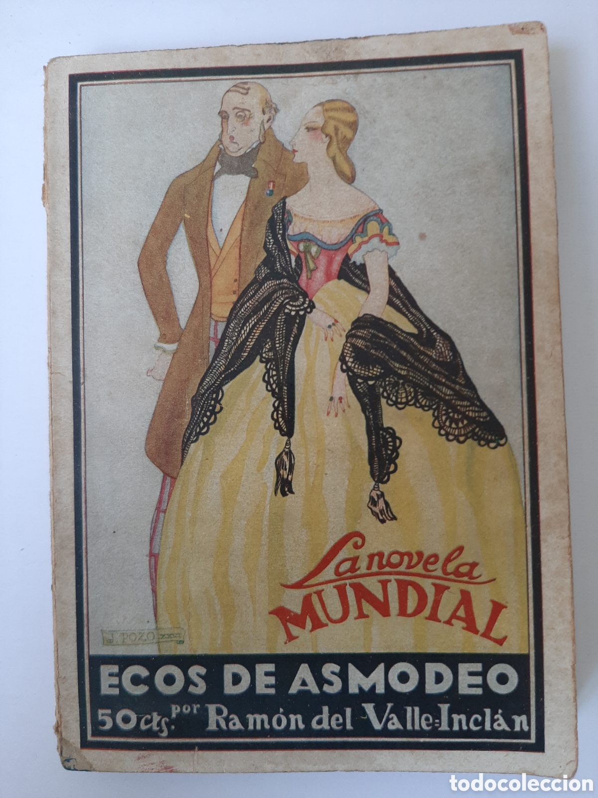 Libros antiguos: Ecos de Asmodeo. La Novela Mundial. 1926. - Foto 1