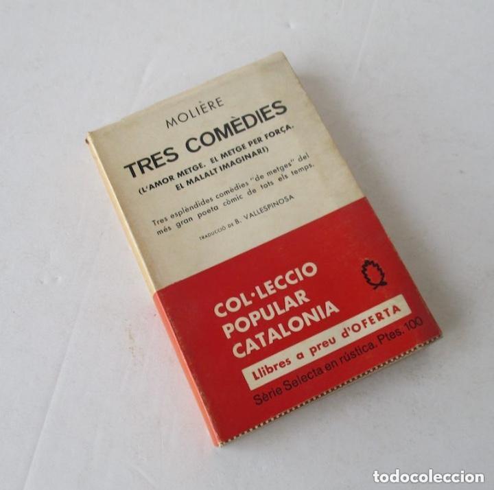 Libros antiguos: TRES COMEDIES - MOLIERE - Foto 4
