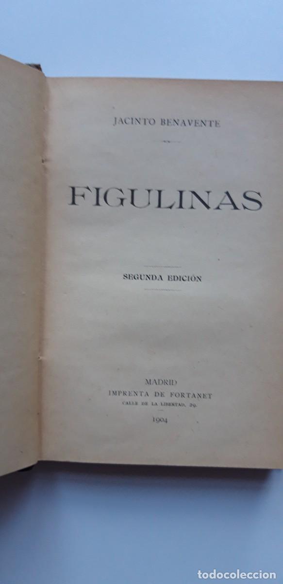 Libros antiguos: Figulinas Jacinto Benavente - Foto 1