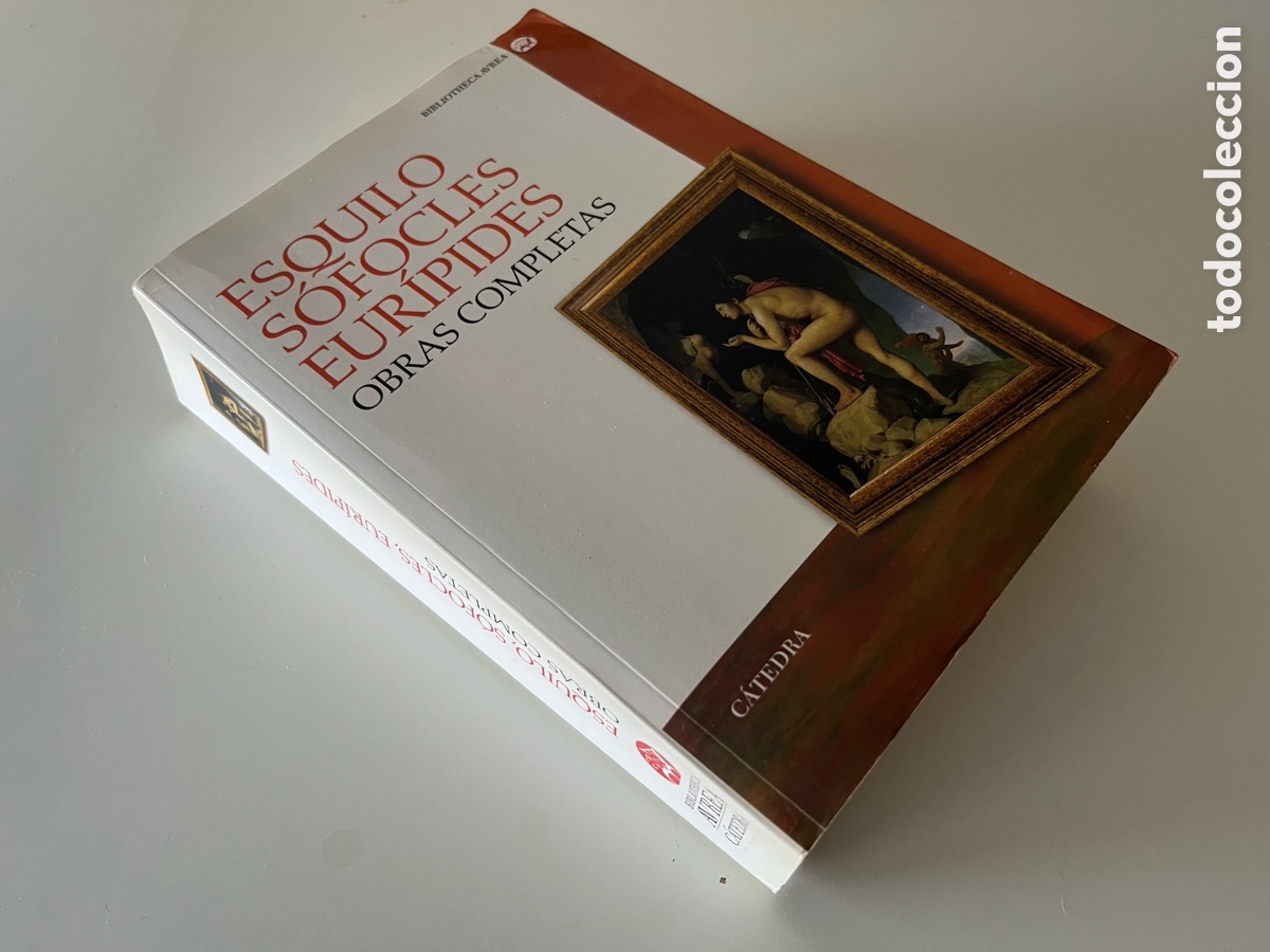 Libros antiguos: Esquilo S&oacute;focles Eur&iacute;pides Obras Completas, C&aacute;tedra - Foto 2