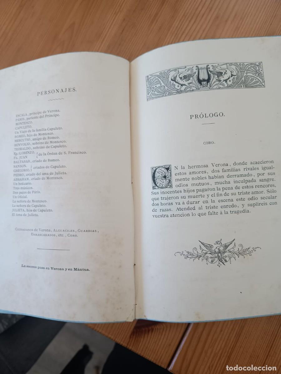Libros antiguos: W. SHAKESPEARE - 4 dramas - Obra facs&iacute;mil - Foto 5