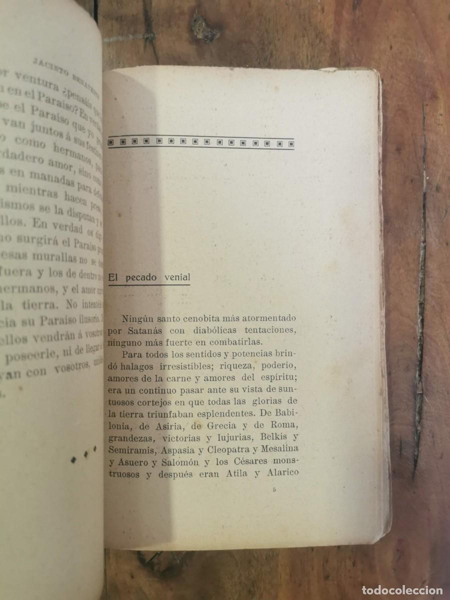 Libros antiguos: BENAVENTE, Jacinto. Cr&oacute;nicas y di&aacute;logos - Foto 4