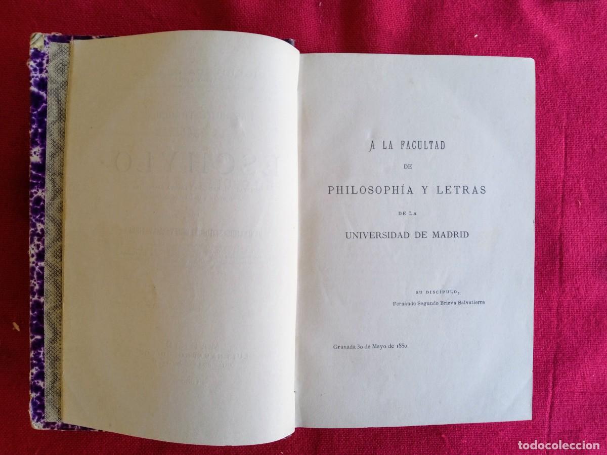 Libros antiguos: Libro antiguo Plutarco Las siete tragedias de Eschylo 1880 - Foto 3