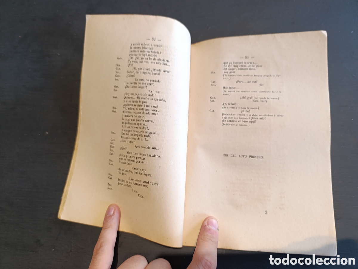 Libros antiguos: Soledad. Eusebio Blasco. Madrid 187? - Foto 2