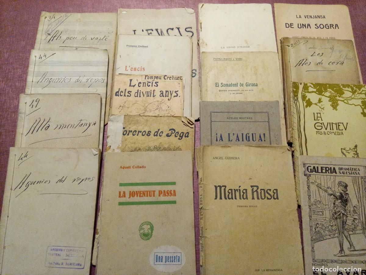 Libros antiguos: Lote de obras de Teatro - Foto 1