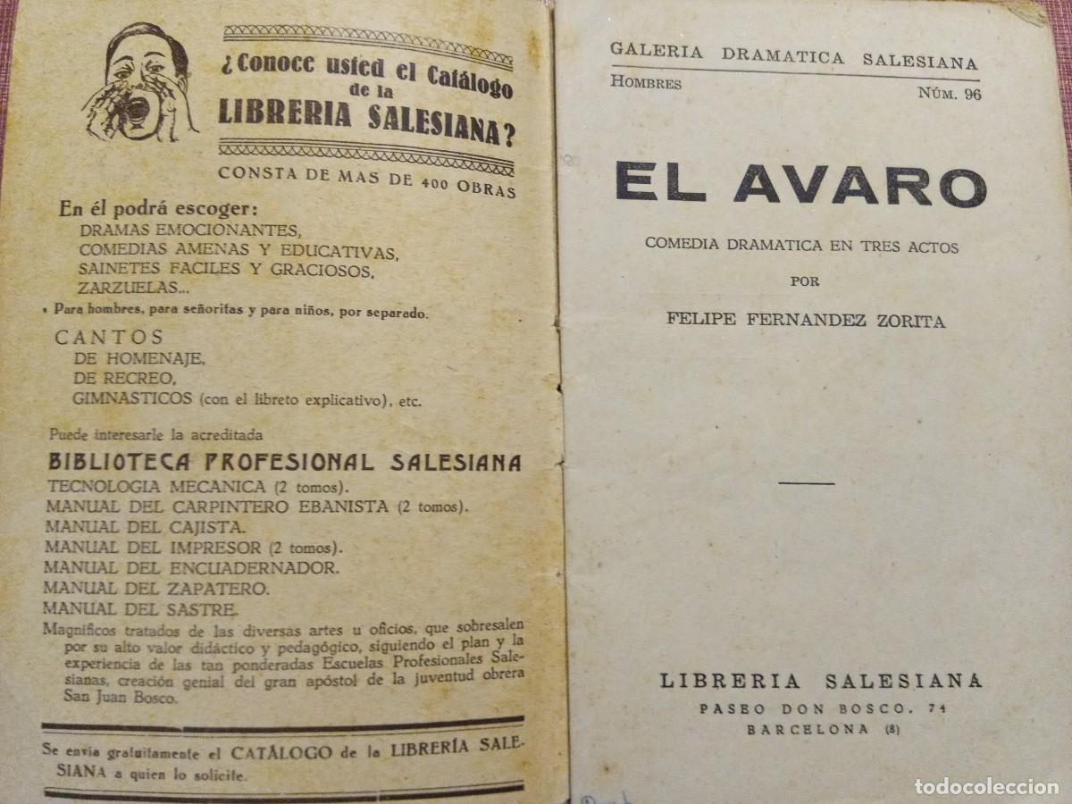 Libros antiguos: Lote de obras de Teatro - Foto 2