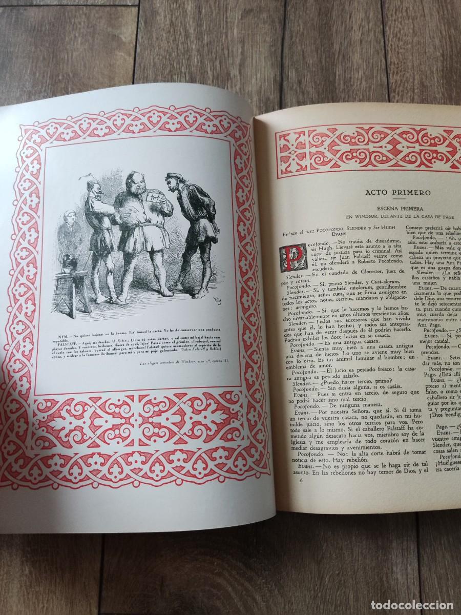 Libros antiguos: Dramas de Shakespeare - Foto 5