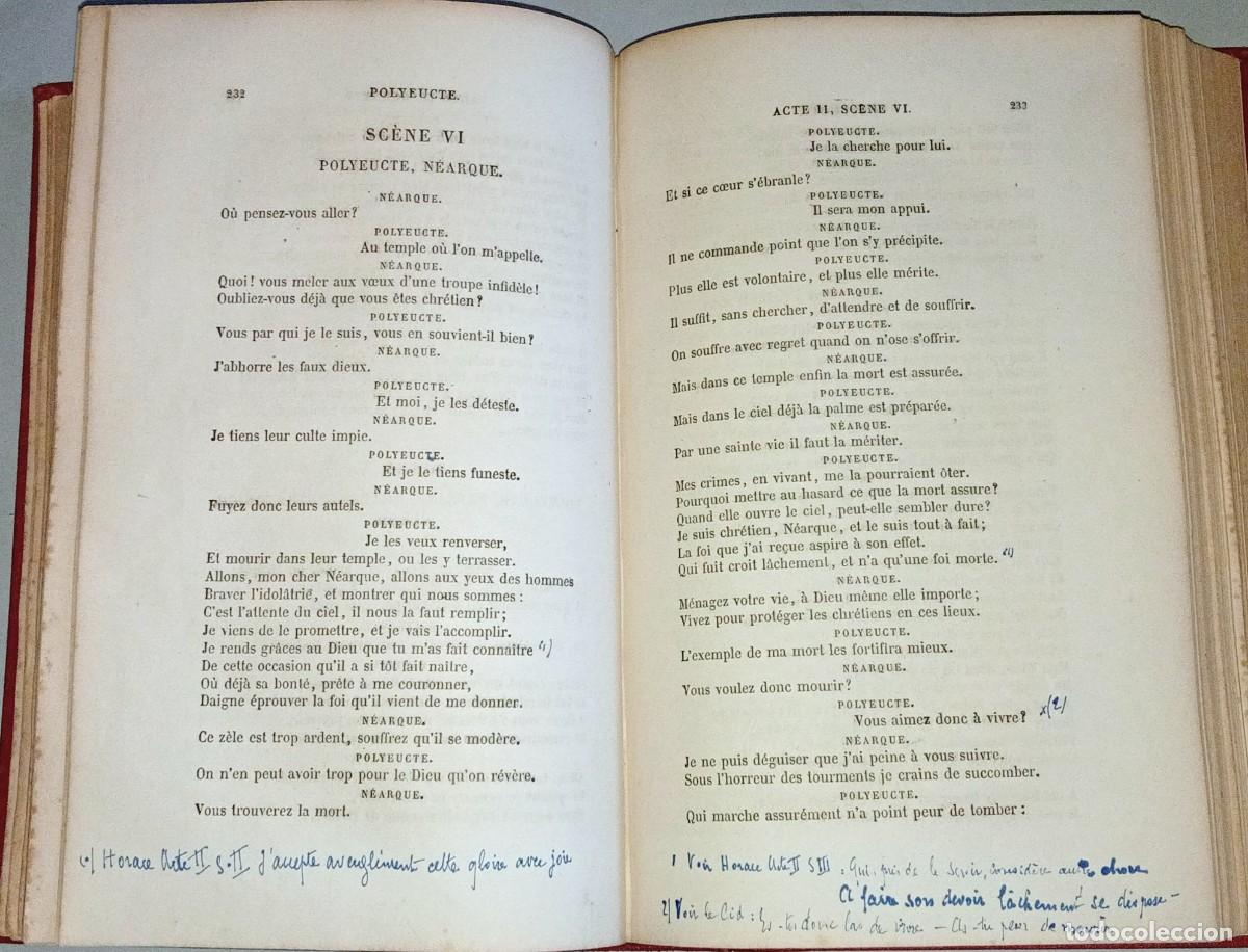 Libros antiguos: OEUVRES DE PIERRE DE CORNEILLE - Foto 6