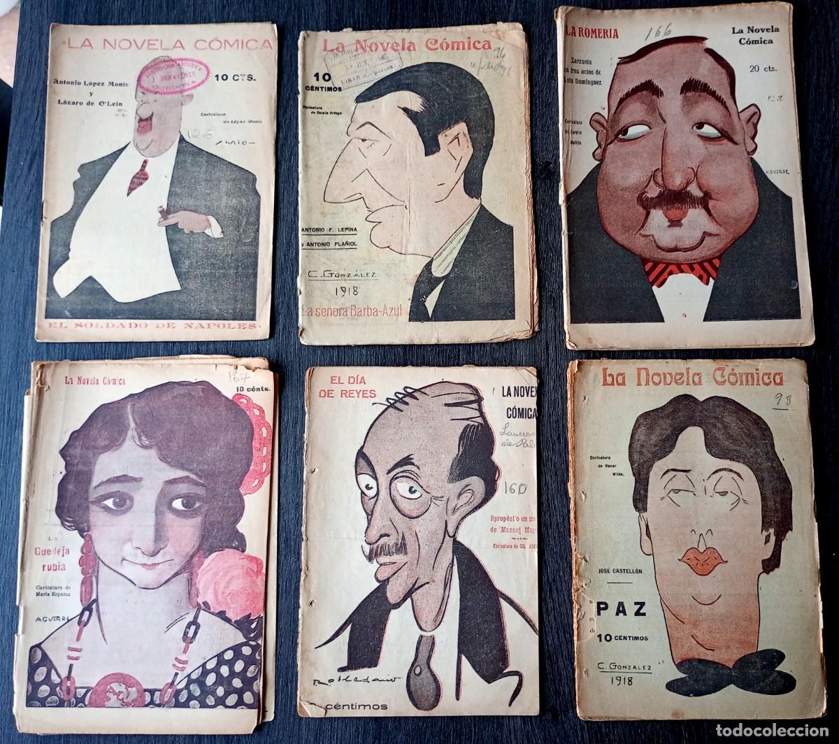 Libros antiguos: La Novela C&oacute;mica . 6 ejemplares - Foto 1