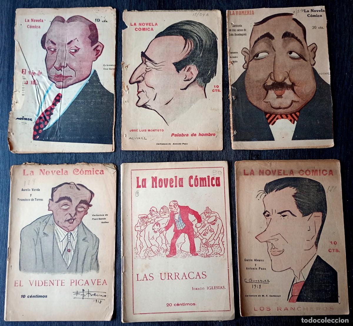 Libros antiguos: La Novela C&oacute;mica . 6 ejemplares - Foto 1