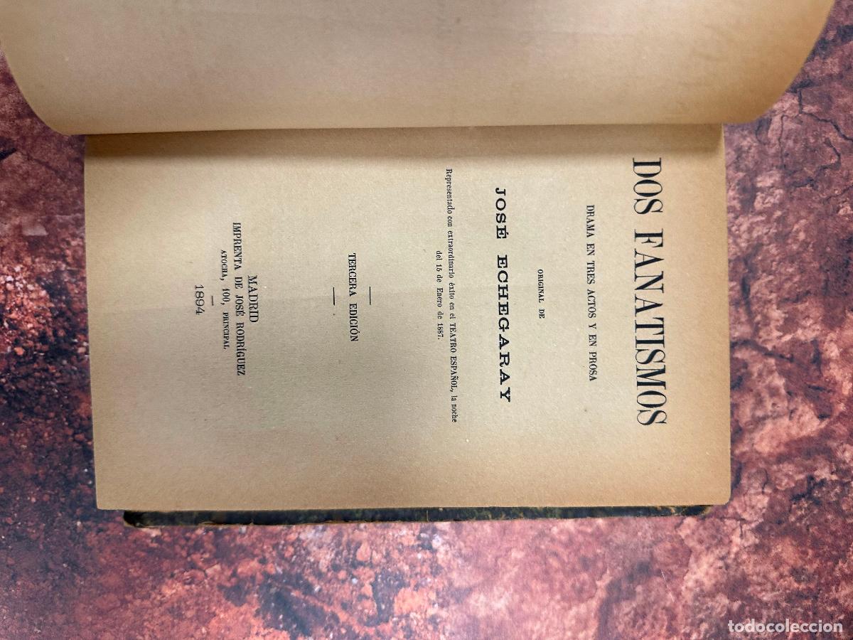 Libros antiguos: Jose echegaray - Dos tomos con multiples obras - - Foto 8
