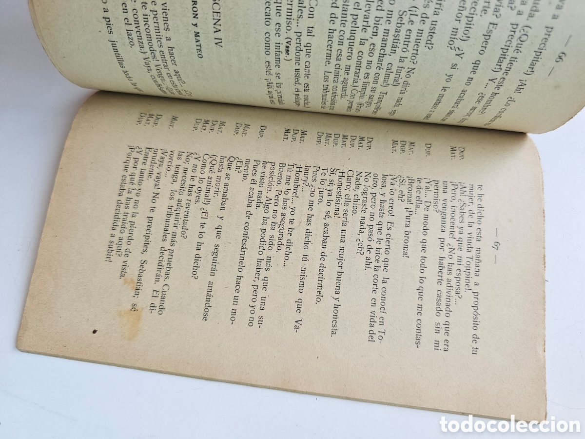 Libros antiguos: Librito El difunto Toupinel Bisson 1914 - Foto 4