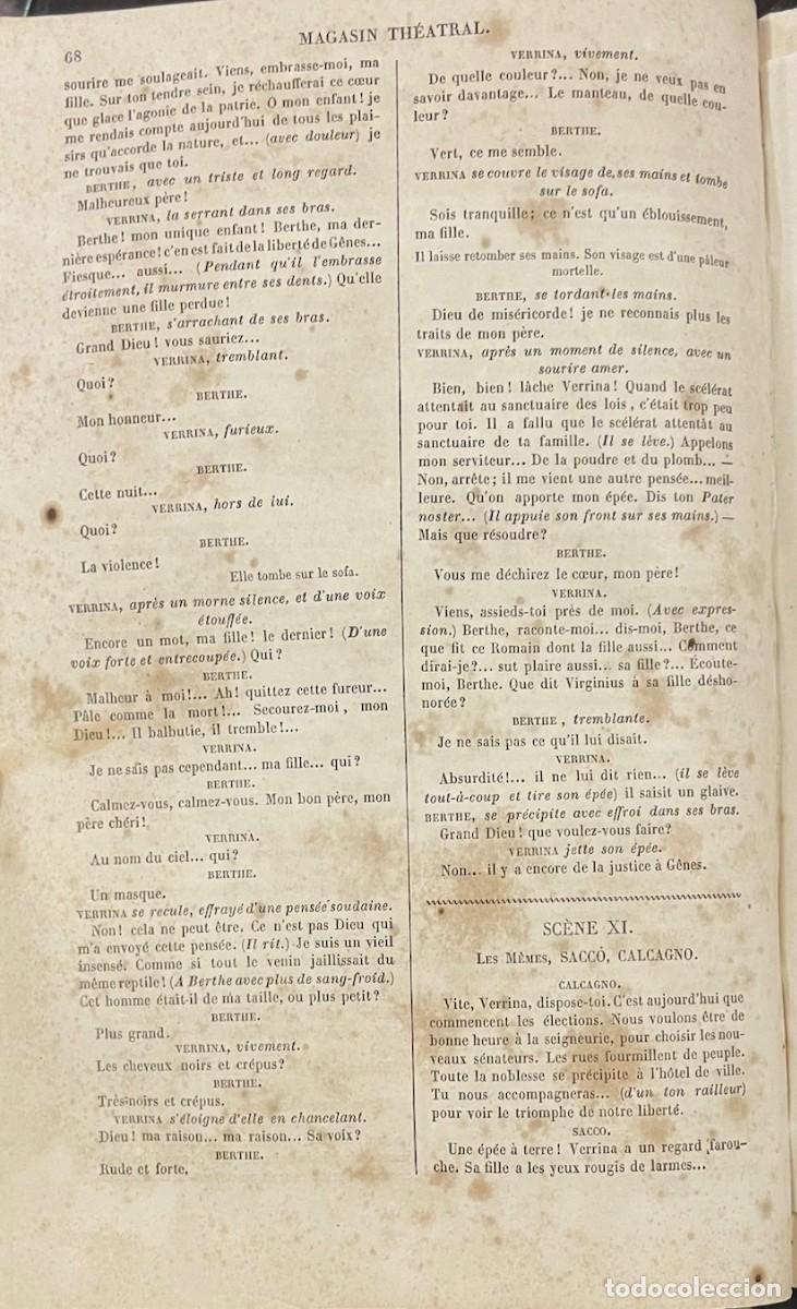 Libros antiguos: Schiller . Oeuvres Dramatiques - Foto 4