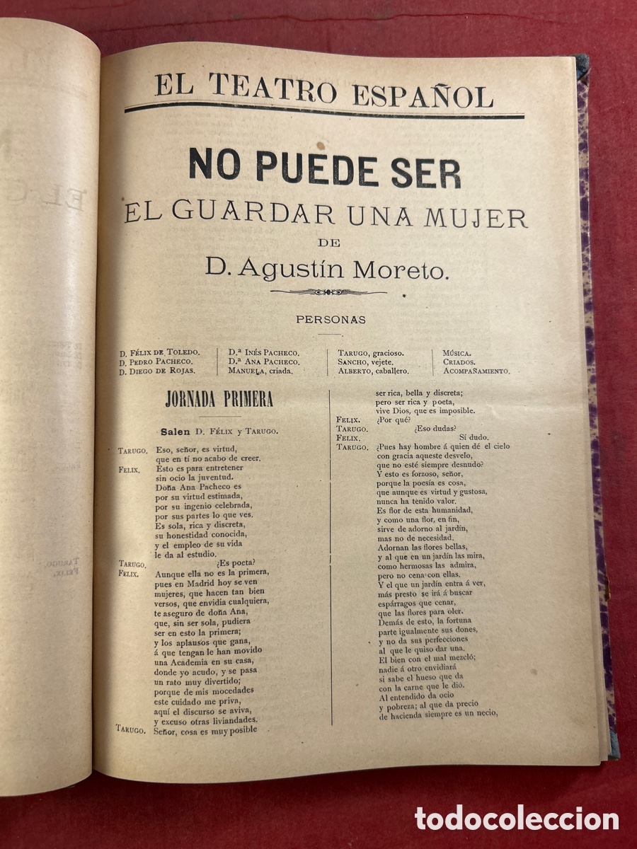 Libros antiguos: EL TEATRO ESPA&Ntilde;OL. Varias obras - Foto 3