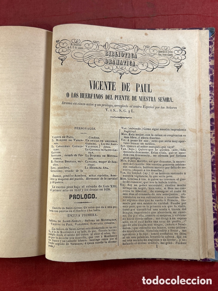 Libros antiguos: EL TEATRO ESPA&Ntilde;OL. Varias obras - Foto 9