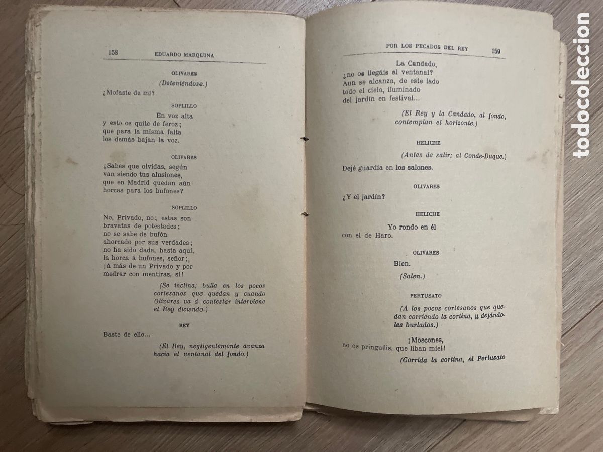 Libros antiguos: Por los pecados del Rey / Marquina, E. - Foto 3