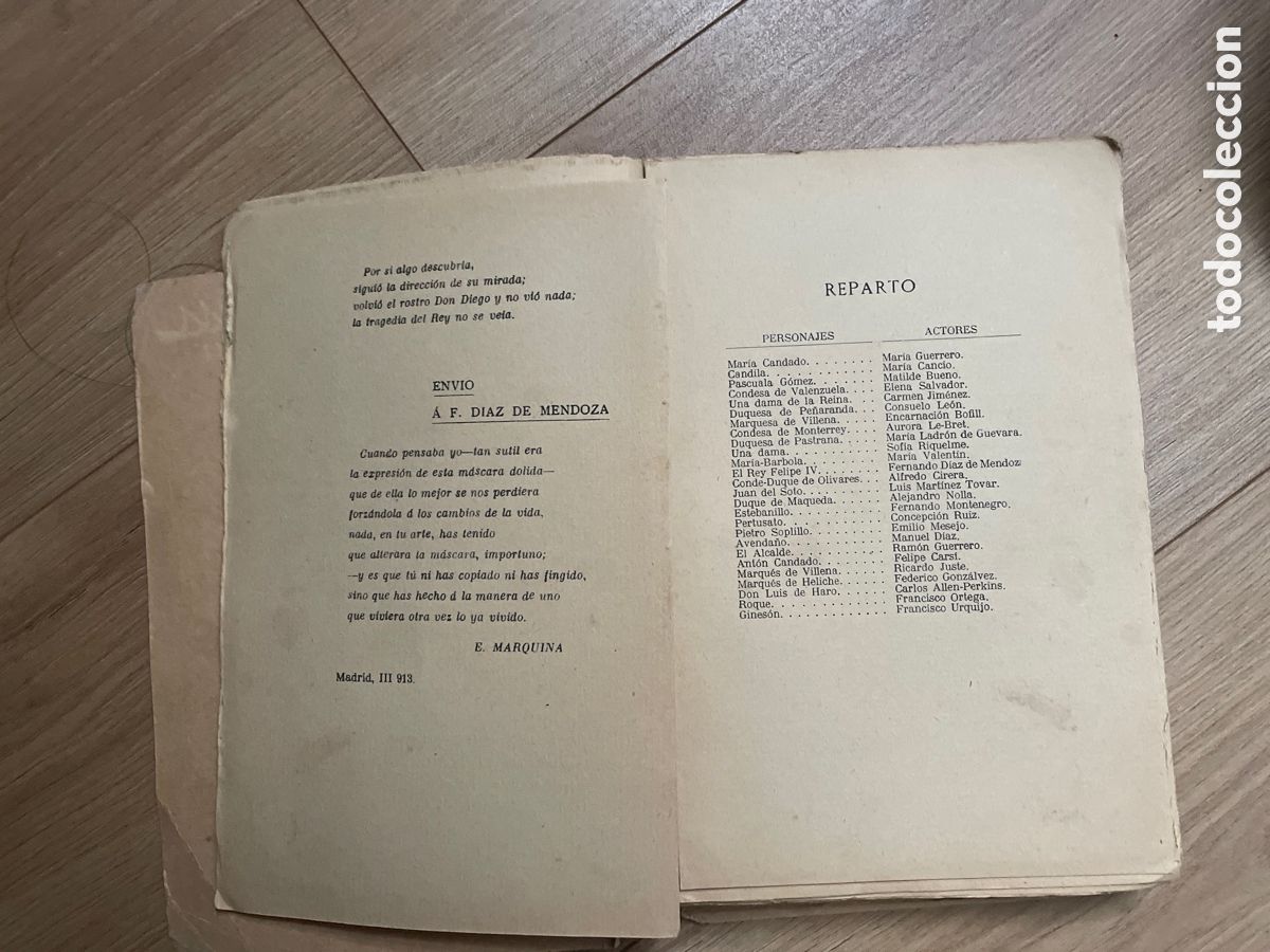 Libros antiguos: Por los pecados del Rey / Marquina, E. - Foto 6