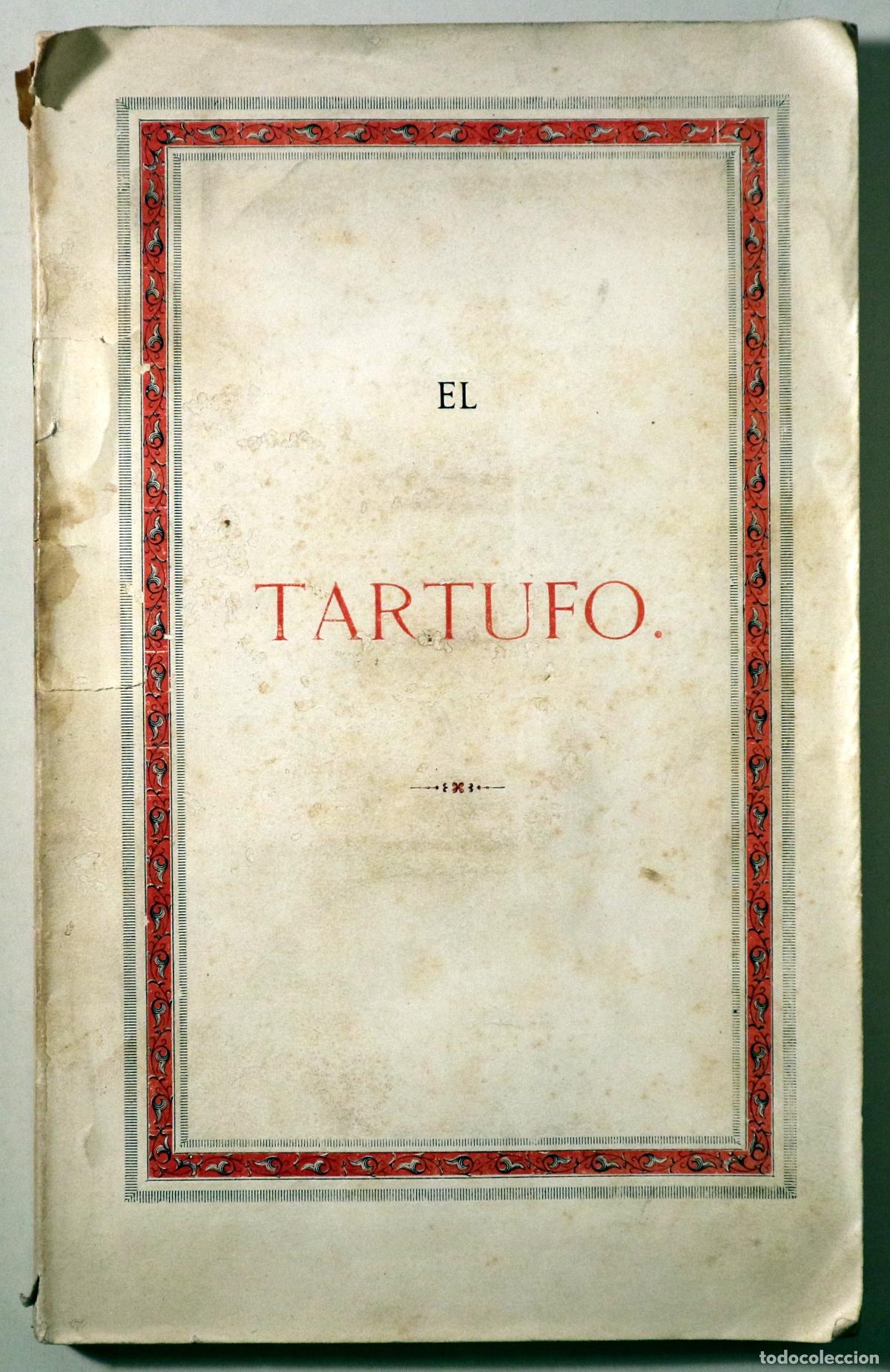 Libros antiguos: MOLI&Egrave;RE - EL TARTUFO - Madrid 1869