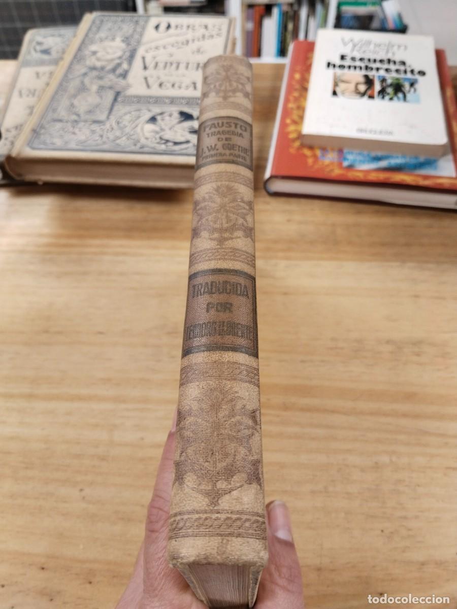 Libros antiguos: Fausto - Goethe ( Montaner y Sim&oacute;n 1929) - Foto 3