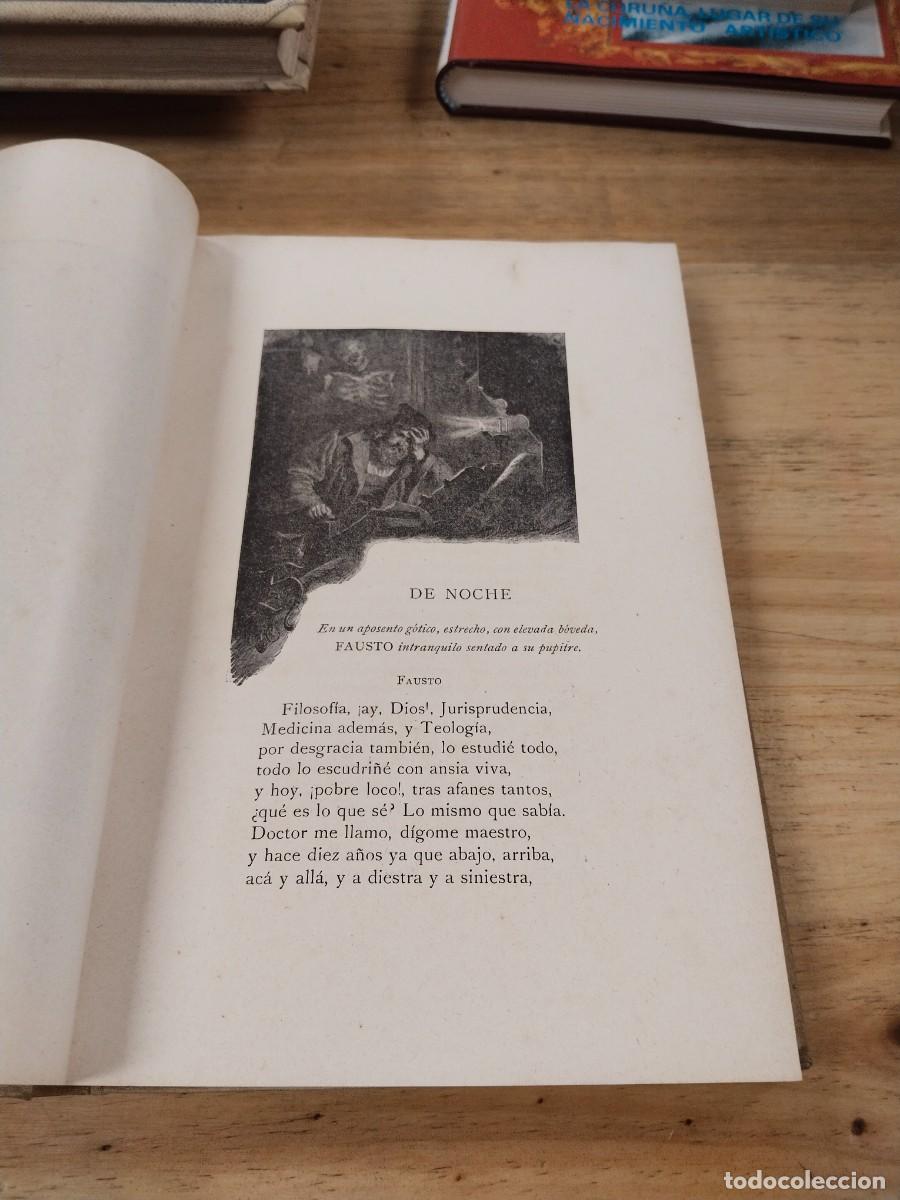 Libros antiguos: Fausto - Goethe ( Montaner y Sim&oacute;n 1929) - Foto 8