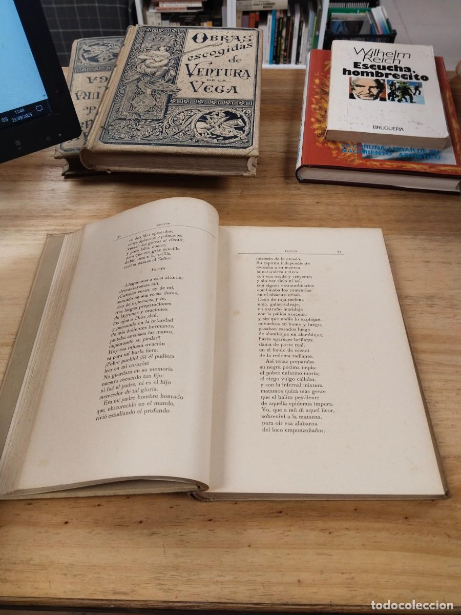 Libros antiguos: Fausto - Goethe ( Montaner y Sim&oacute;n 1929) - Foto 9
