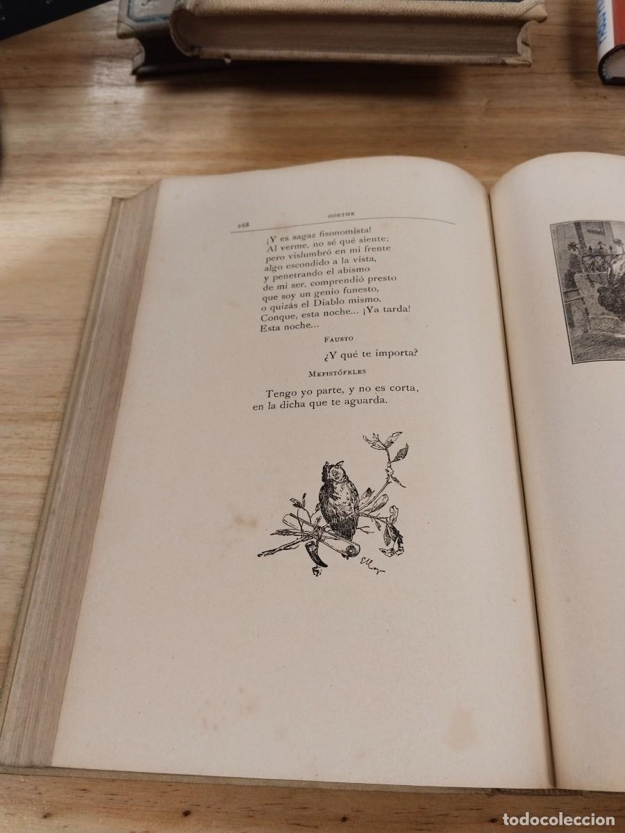 Libros antiguos: Fausto - Goethe ( Montaner y Sim&oacute;n 1929) - Foto 12