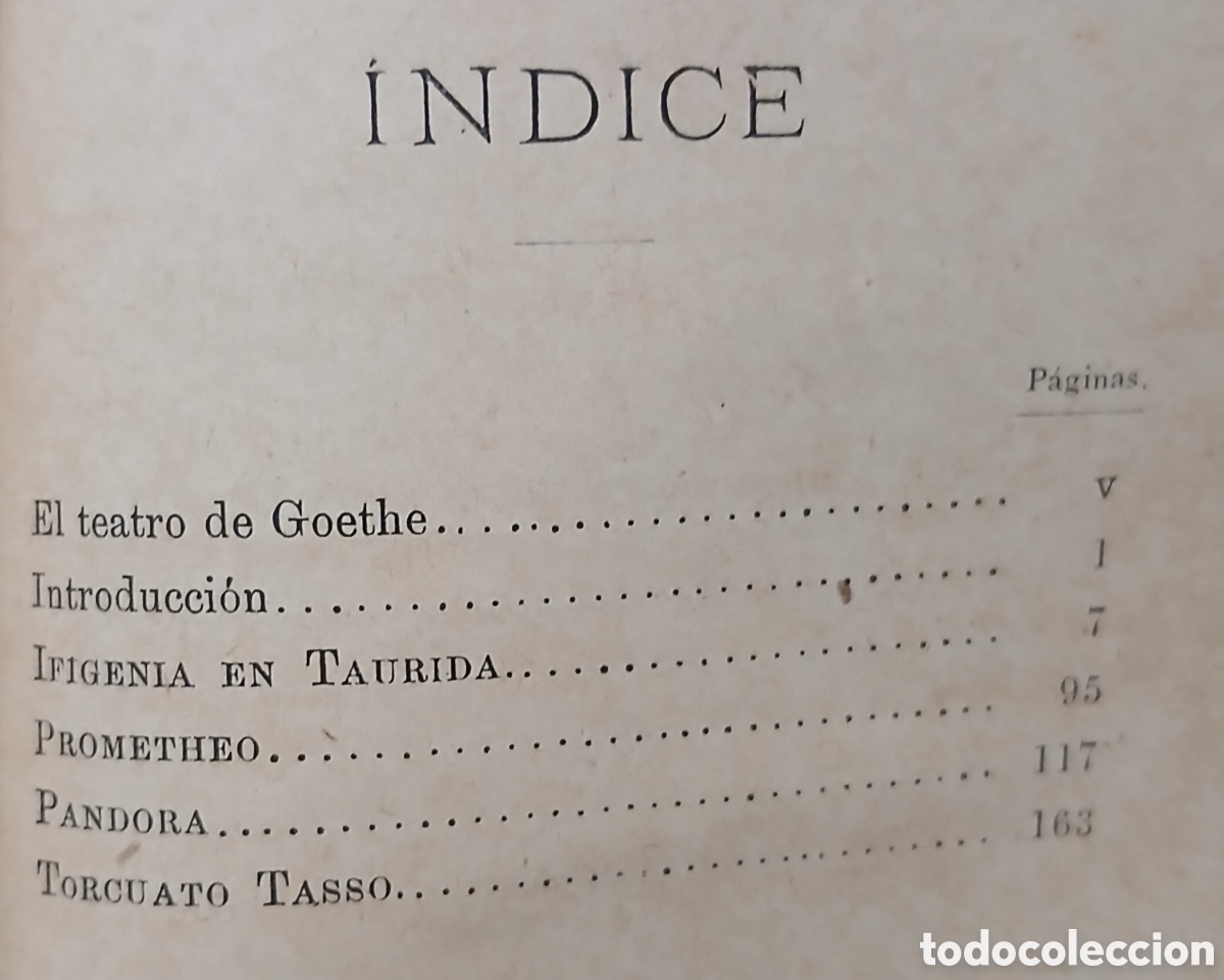 Libros antiguos: Teatro Selecto, Goethe - Foto 6