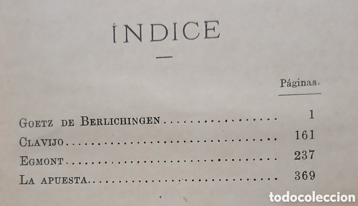 Libros antiguos: Teatro Selecto, Goethe - Foto 7