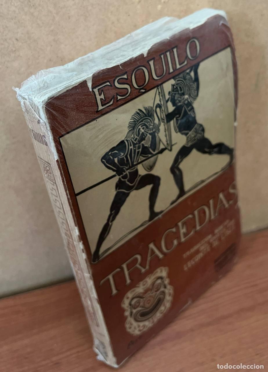 Libros antiguos: ESQUILO - Tragedias - Foto 1