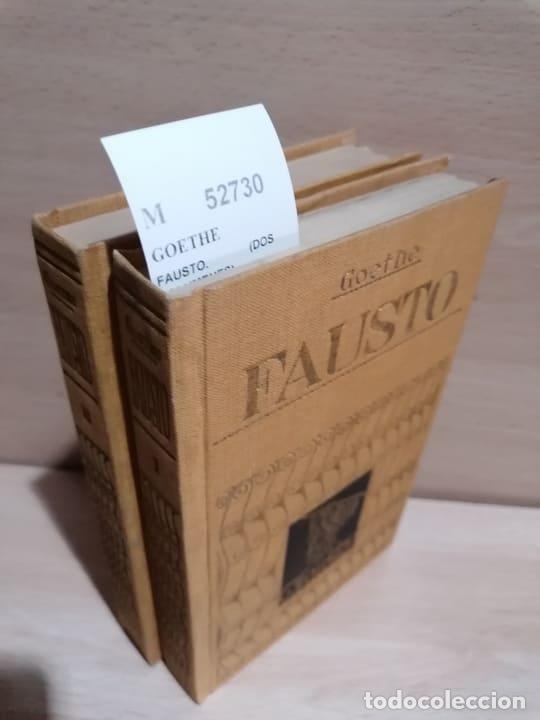 Libros antiguos: GOETHE - FAUSTO. (DOS VOLUMENES) - Foto 1