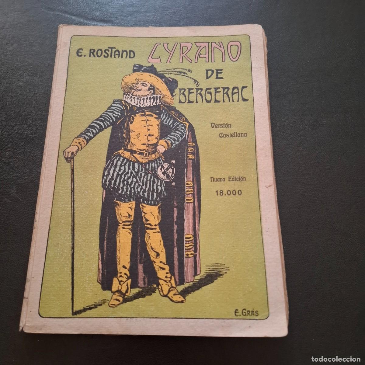 Libros antiguos: Cyrano de Bergerac - E. Rostand - 1918 - Foto 1