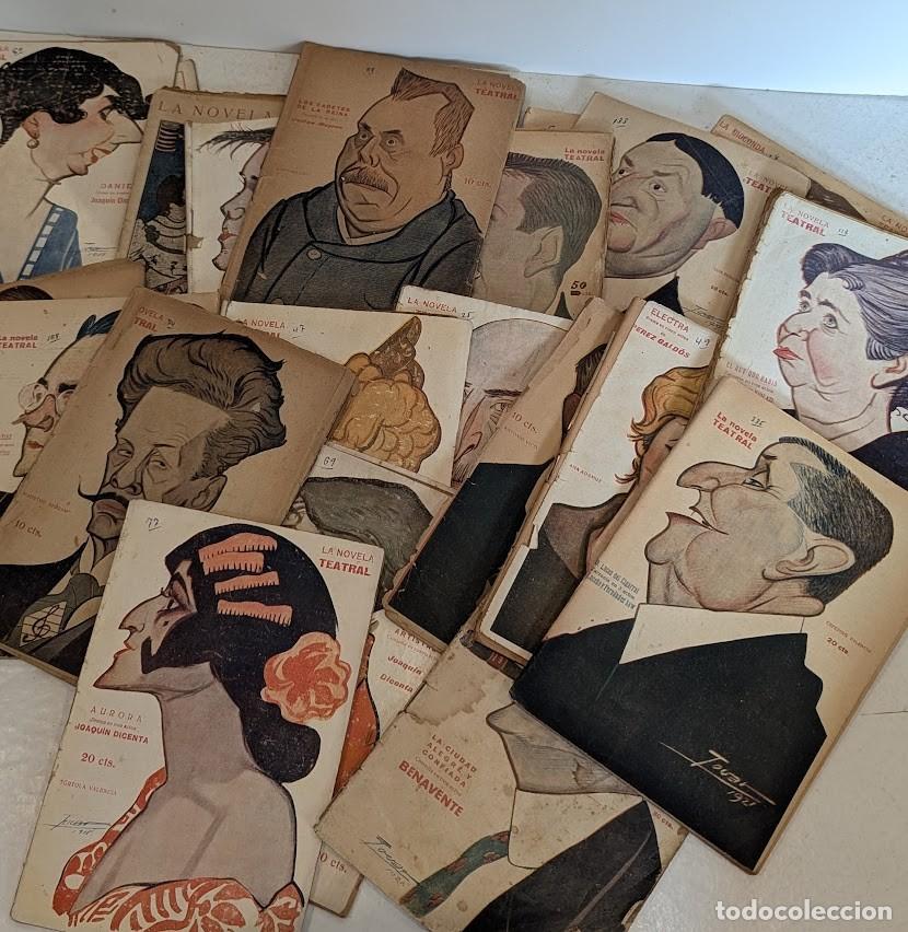 Libros antiguos: LOTE DE LA NOVELA TEATRAL - Foto 1