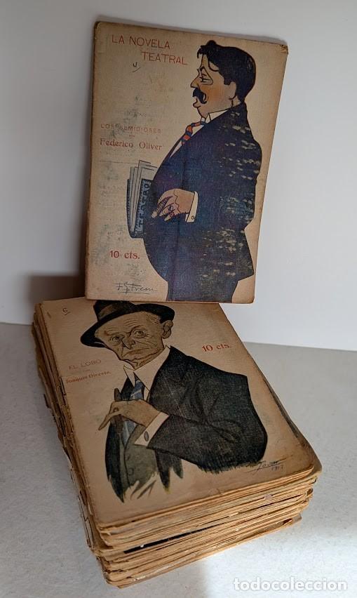 Libros antiguos: LOTE DE LA NOVELA TEATRAL - Foto 2