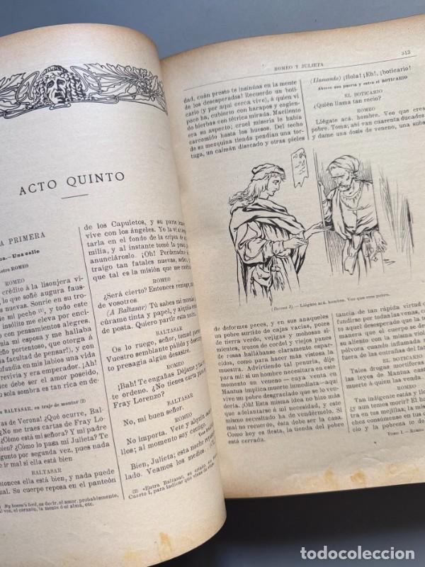 Libros antiguos: Obras completas Shakespeare tragedias - Casa Editorial Segui, ca. 1920 - Foto 7