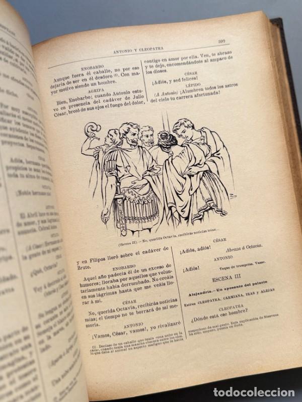 Libros antiguos: Obras completas Shakespeare tragedias - Casa Editorial Segui, ca. 1920 - Foto 8