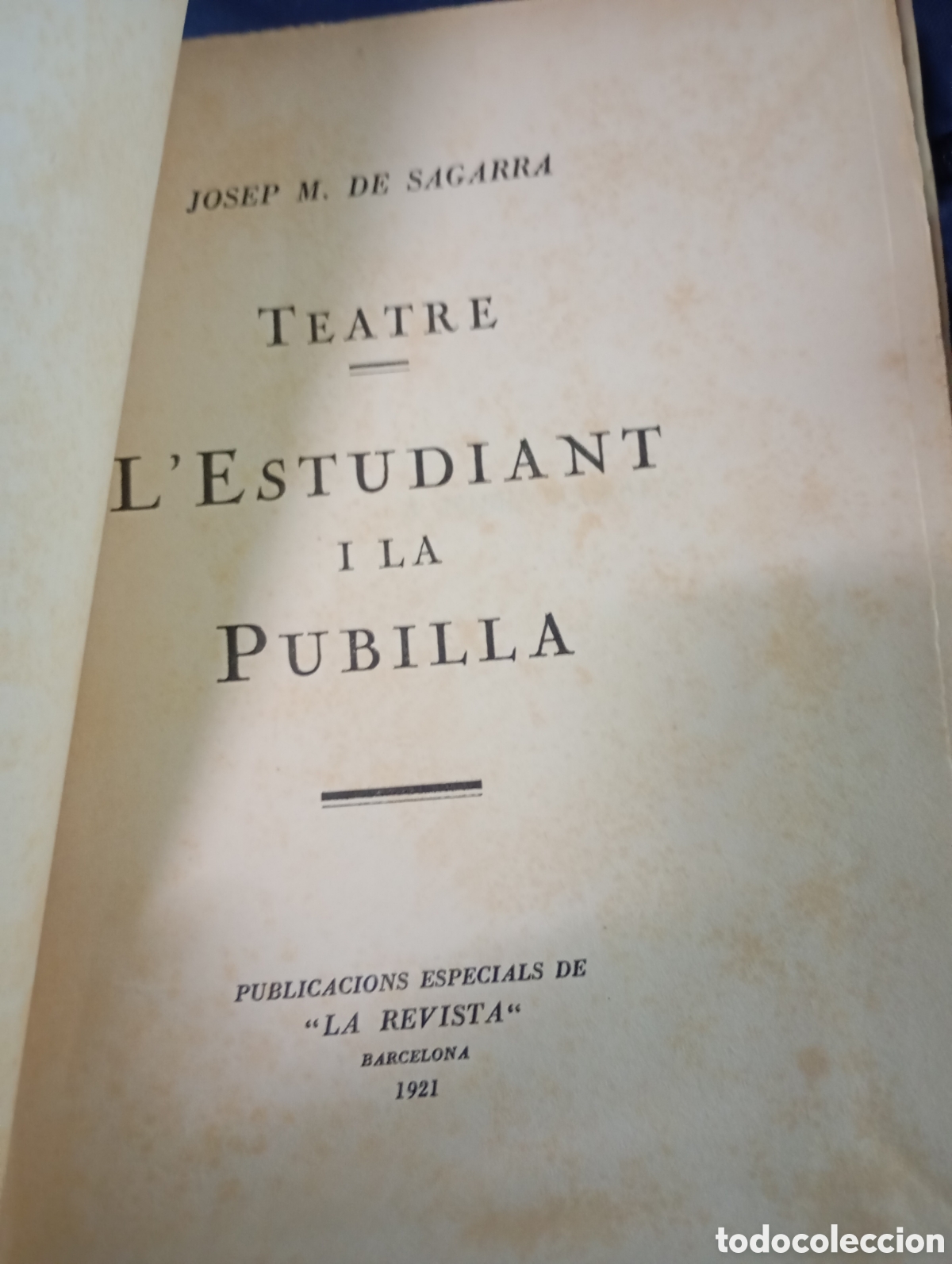 Libros antiguos: Lestudiant i la pubilla - Foto 2
