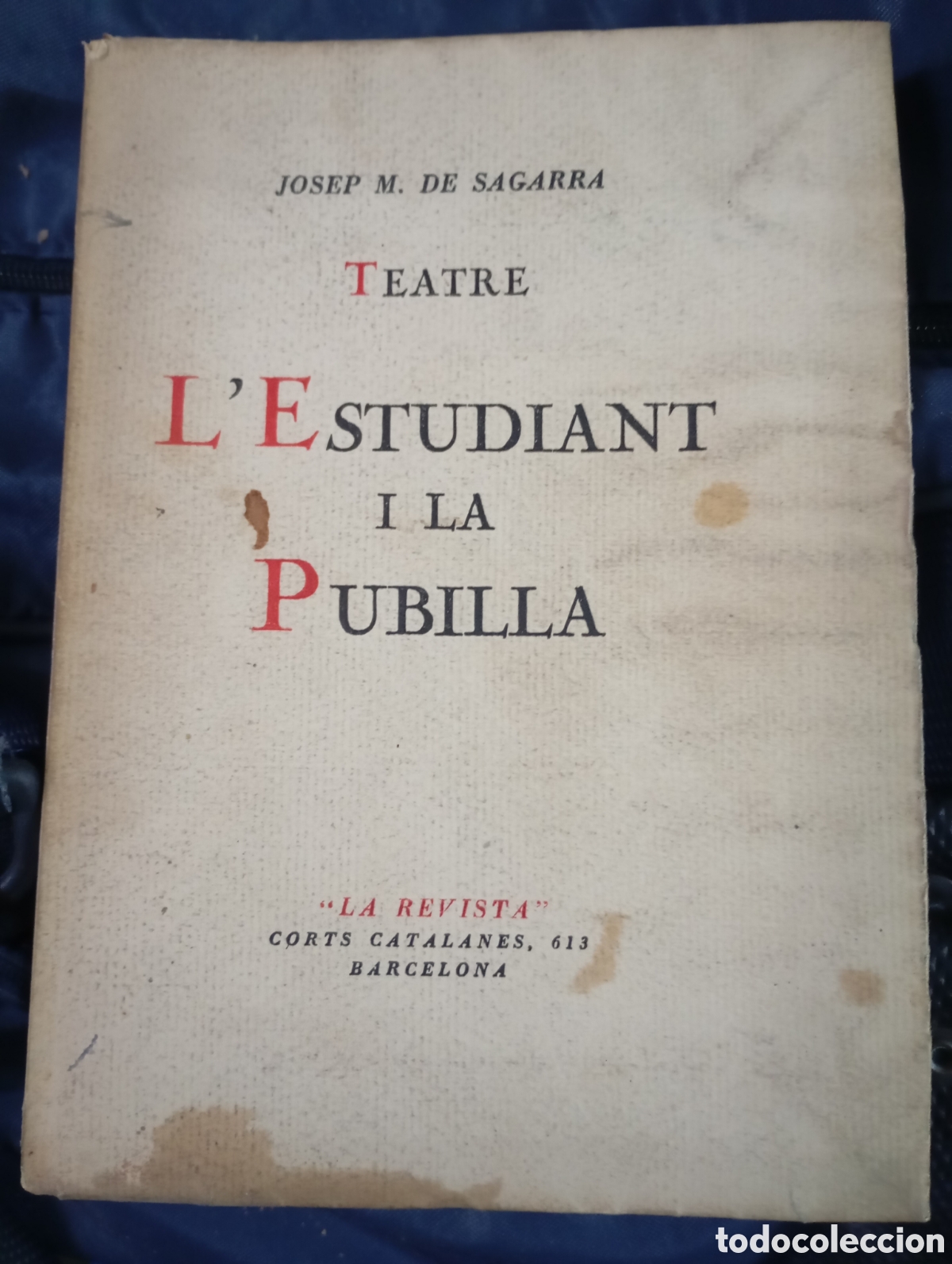 Libros antiguos: Lestudiant i la pubilla - Foto 1