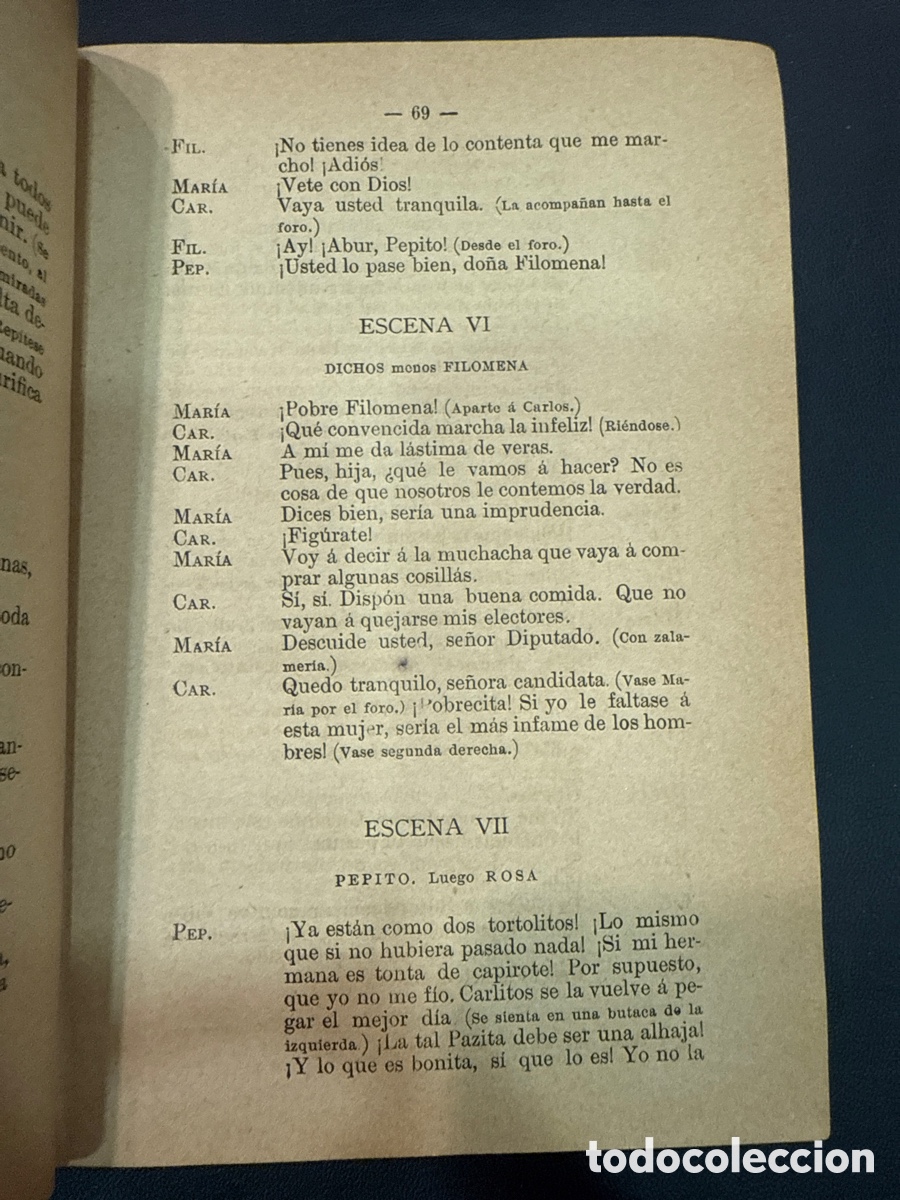 Libros antiguos: COMEDIAS varias, 1880 - Foto 2