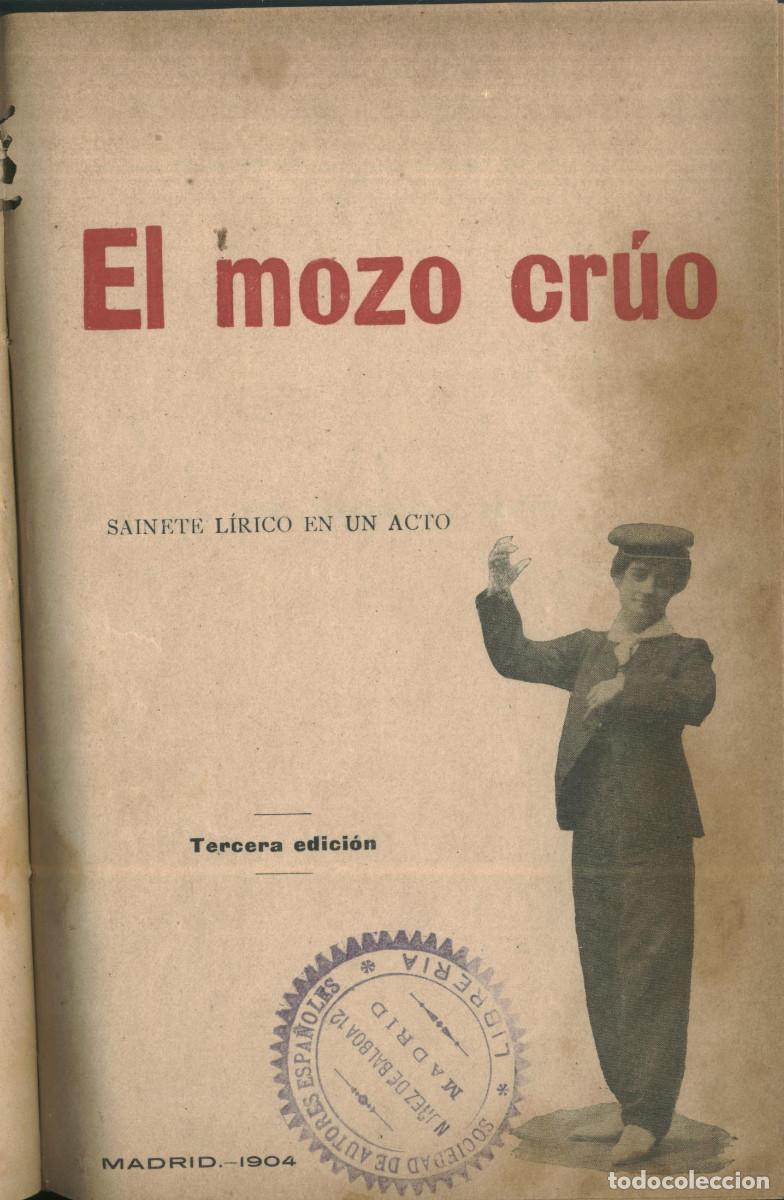 Libros antiguos: 7 Zarzuelas (1901-1904) - Foto 3