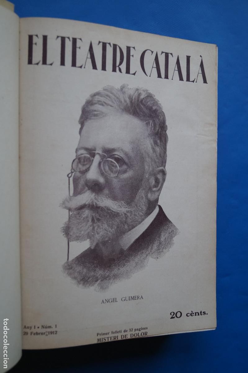 Libros antiguos: EL TEATRE CATAL&Aacute;. 1912. EN CATALAN. - Foto 2