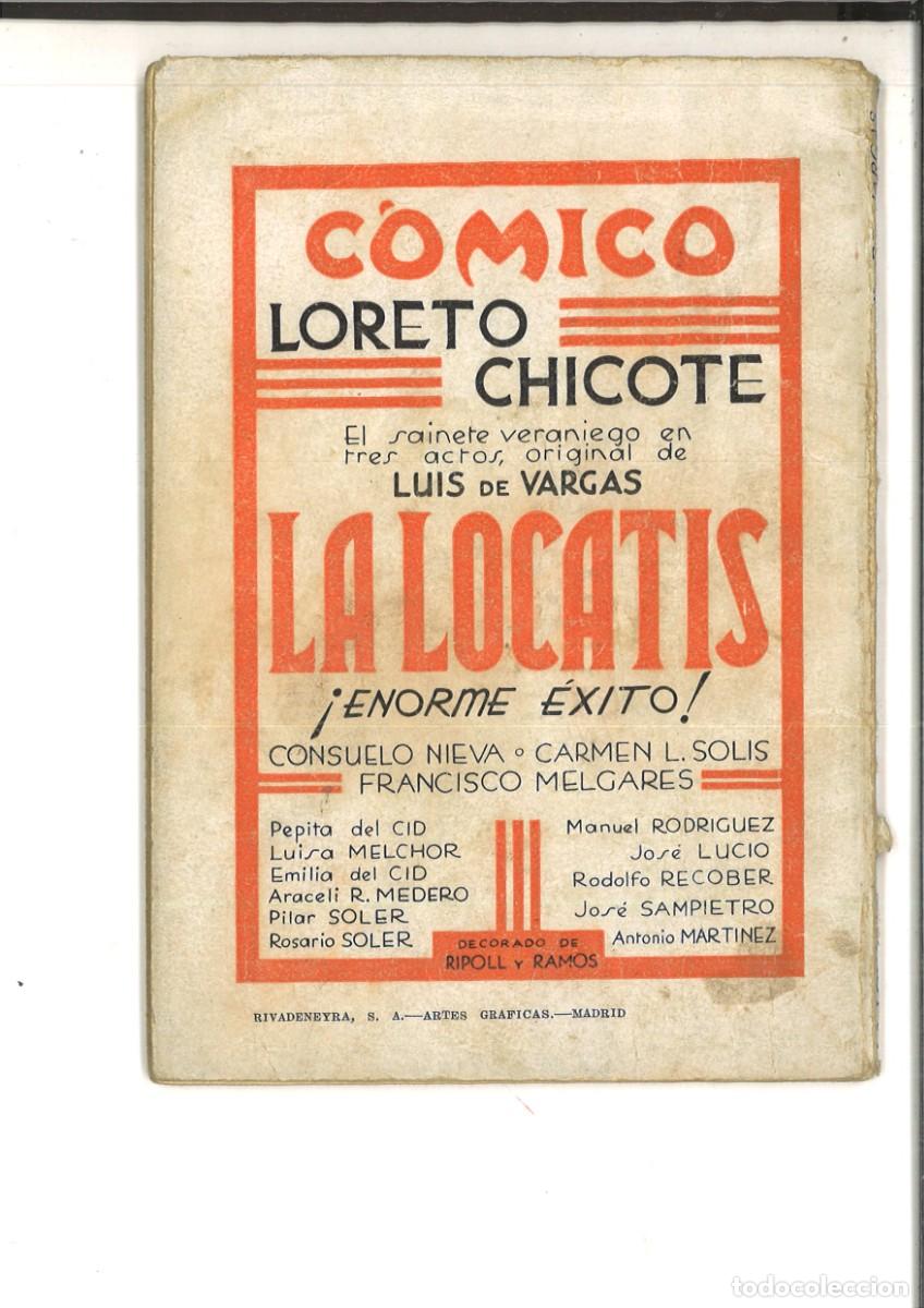 Libros antiguos: LA LOCATIS. Luis de Vargas - Foto 2