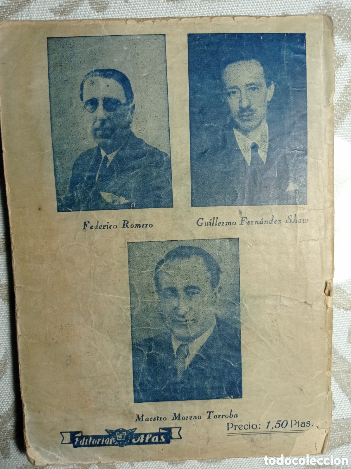 Libros antiguos: LUISA FERNANDA. ZARZUELA. - Foto 5