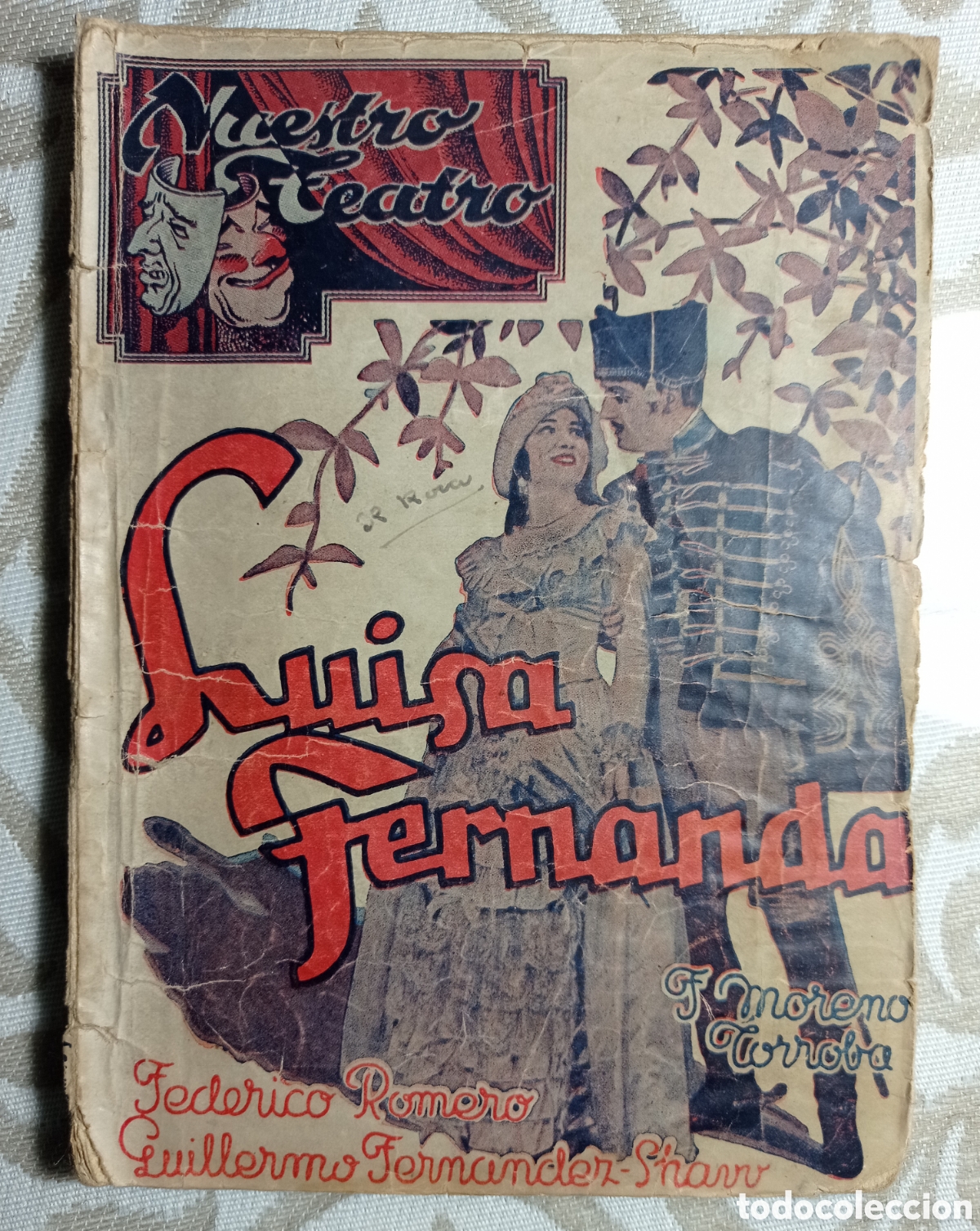 Libros antiguos: LUISA FERNANDA. ZARZUELA. - Foto 1