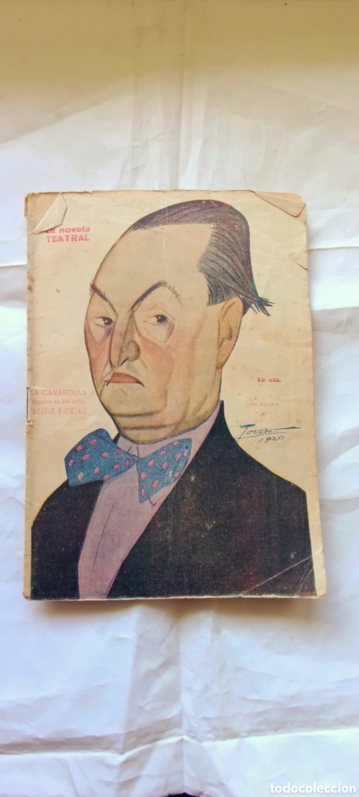 Libros antiguos: LA NOVELA TEATRAL 1920 LA CANASTILLA - Foto 2