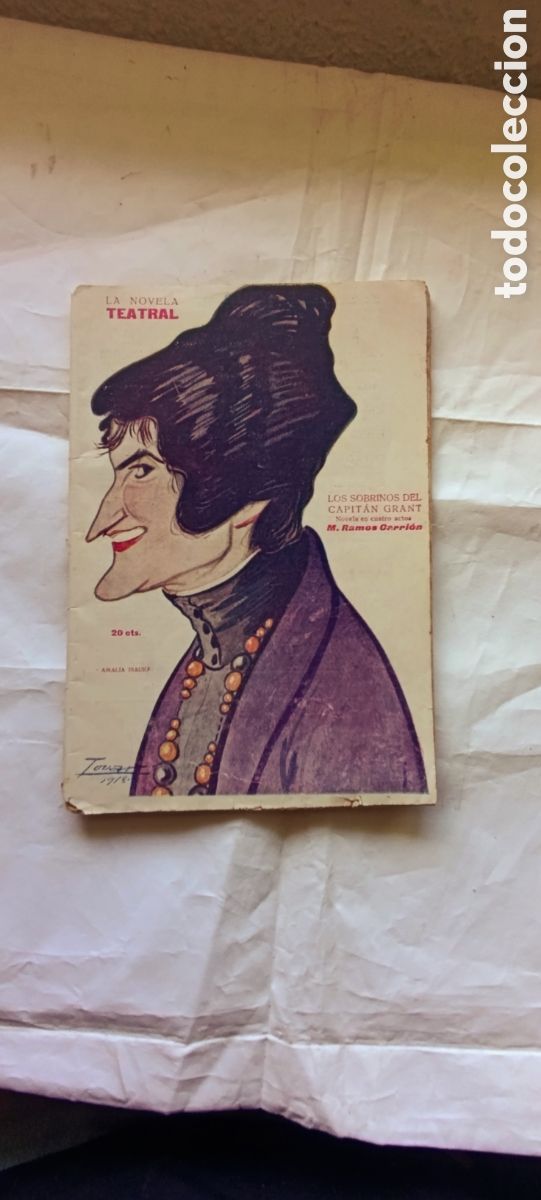 Libros antiguos: LA NOVELA TEATRAL 1920 LOS SOBRINOS DEL CAPITAN GRANT