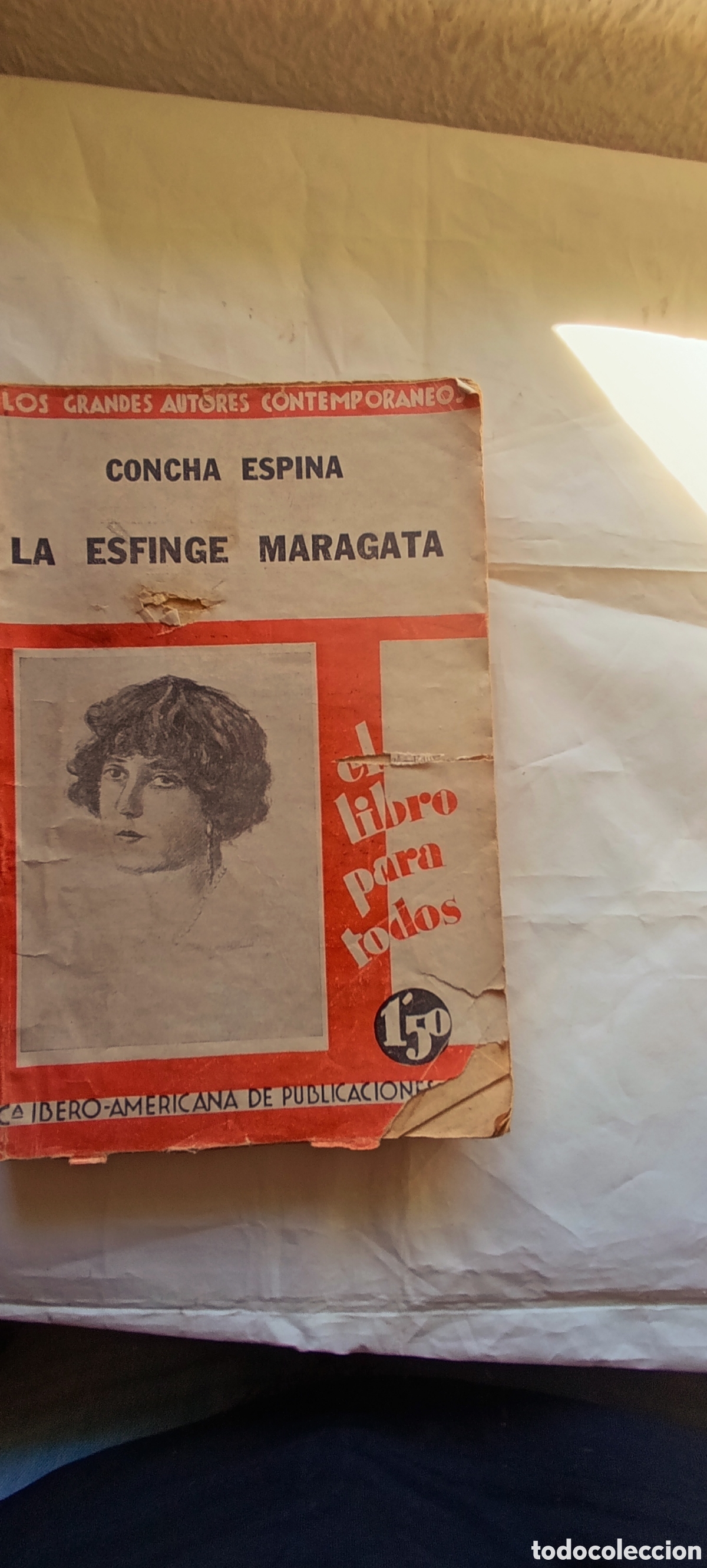 Libros antiguos: LA ESFINGE MARAGATA CONCHA ESPINA - Foto 1
